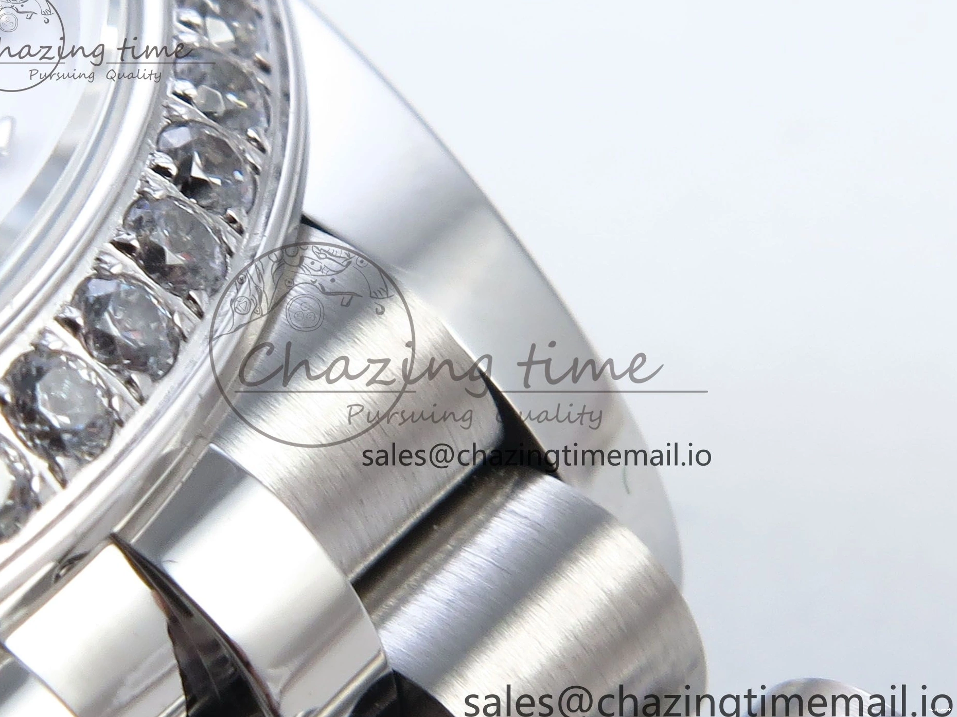 Bezel 904L Steel Dial Edition Bracelet 31 on ETA White 2688 DateJust ARF Diamonds 1:1 Best SS 278384RBR Jubilee Roman 0109